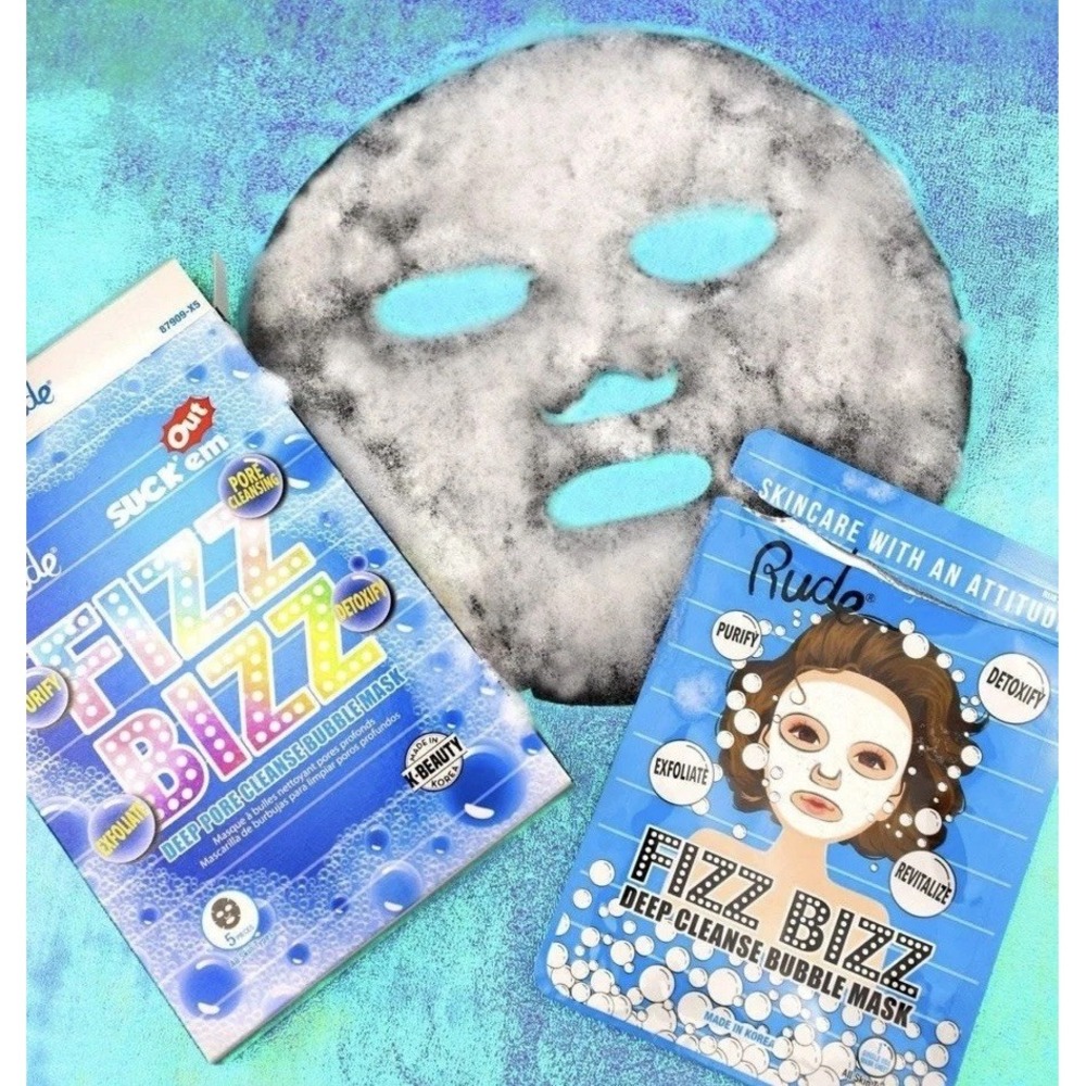 Rude Cosmetics Fizz Bizz Deep Cleanse‎ Bubble Mask - Picture 2 of 4